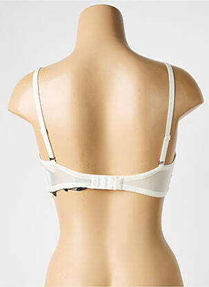Soutien-gorge effet matière satinée haut soutien-gorge moulé beige AMBRA femme