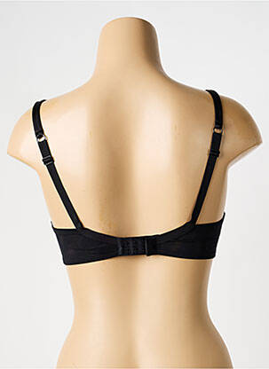 Soutien-gorge effet matière satinée haut soutien-gorge emboitant noir AMBRA femme