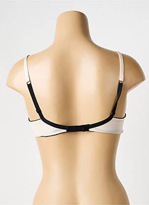 Soutien-gorge tissage dentelle haut soutien-gorge emboitant noir AMBRA femme