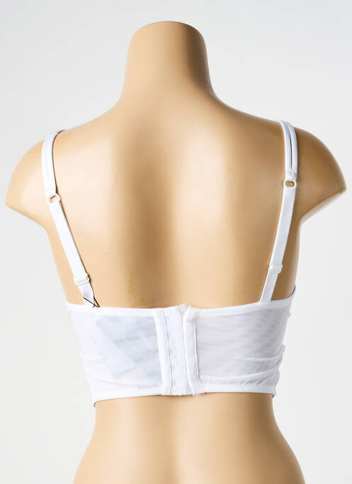 Soutien-gorge tissage dentelle haut soutien-gorge emboitant gris AMBRE femme
