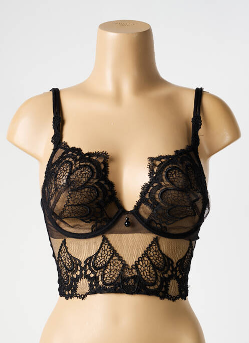 Soutien-gorge noir AMBRE femme