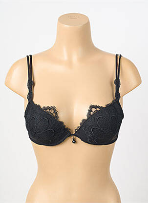 Soutien-gorge haut soutien-gorge push-up haut soutien-gorge push-up noir AMBRA femme