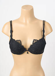 Soutien-gorge haut soutien-gorge push-up haut soutien-gorge push-up noir AMBRA femme