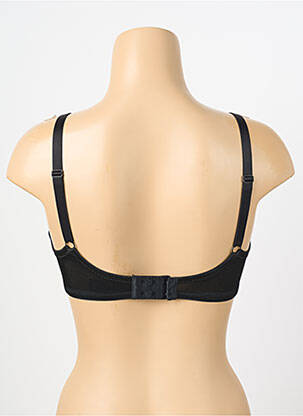 Soutien-gorge effet matière satinée haut soutien-gorge moulé noir MARLIES DEKKERS femme