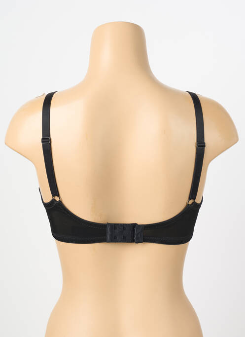 Soutien-gorge effet matière satinée haut soutien-gorge moulé noir MARLIES DEKKERS femme