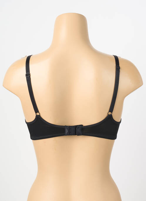 Soutien-gorge effet matière satinée haut soutien-gorge moulé noir MARLIES DEKKERS femme