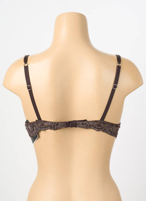 Soutien-gorge haut soutien-gorge push-up haut soutien-gorge push-up marron AMBRA femme