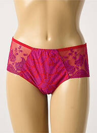 Culotte broderie rose LOUISA BRACQ femme