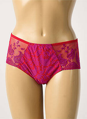 Culotte broderie rose LOUISA BRACQ femme