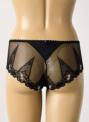 Shorty broderie noir LOUISA BRACQ femme