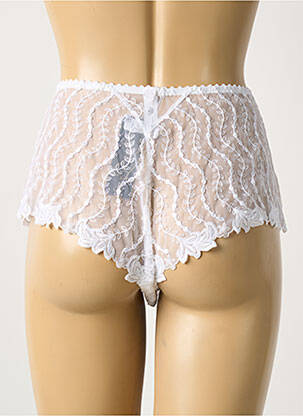 Shorty broderie blanc SECRET D'EVA femme