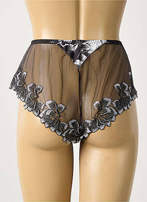 Culotte haute noir SECRET D'EVA femme