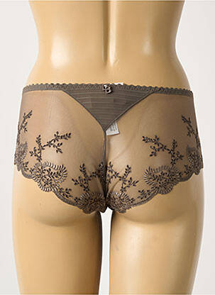 Shorty broderie vert LOUISA BRACQ femme
