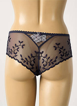 Shorty broderie bleu LOUISA BRACQ femme