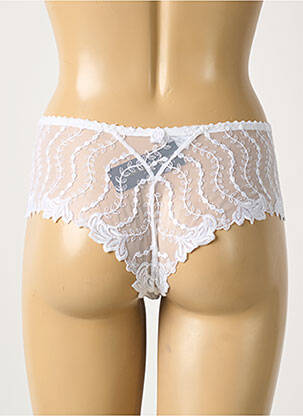 Shorty broderie blanc SECRET D'EVA femme