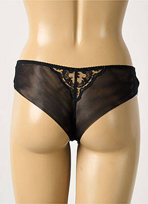 Tanga tanga noir AMBRA femme