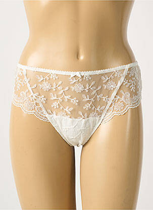 Tanga tanga blanc AMBRA femme