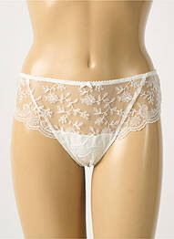 Tanga tanga blanc AMBRA femme