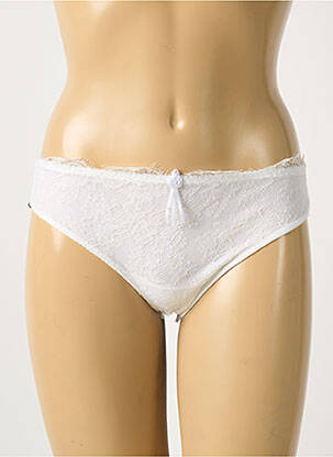 Tanga tanga blanc AMBRA femme