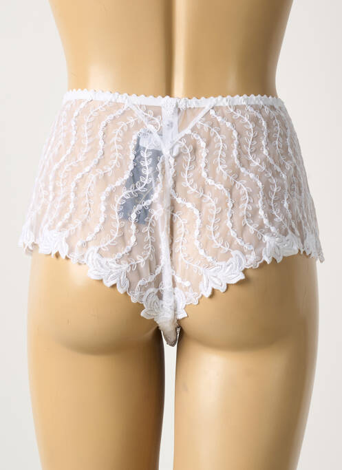 Shorty broderie blanc SECRET D'EVA femme