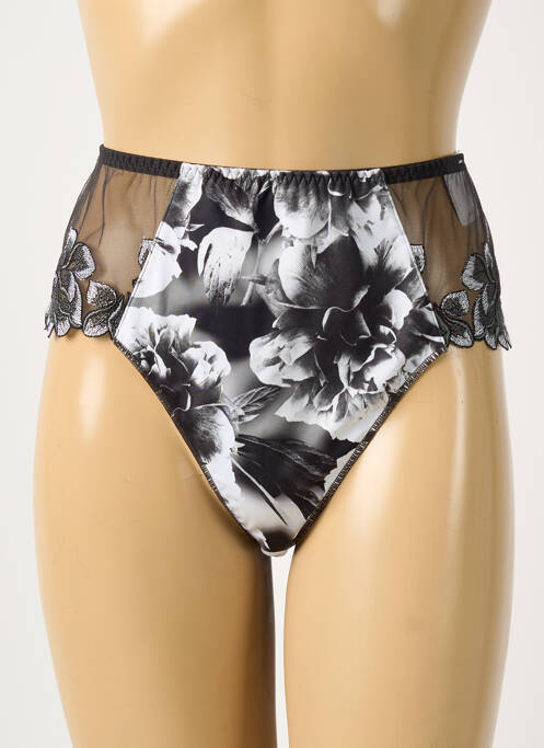 Culotte haute noir SECRET D'EVA femme