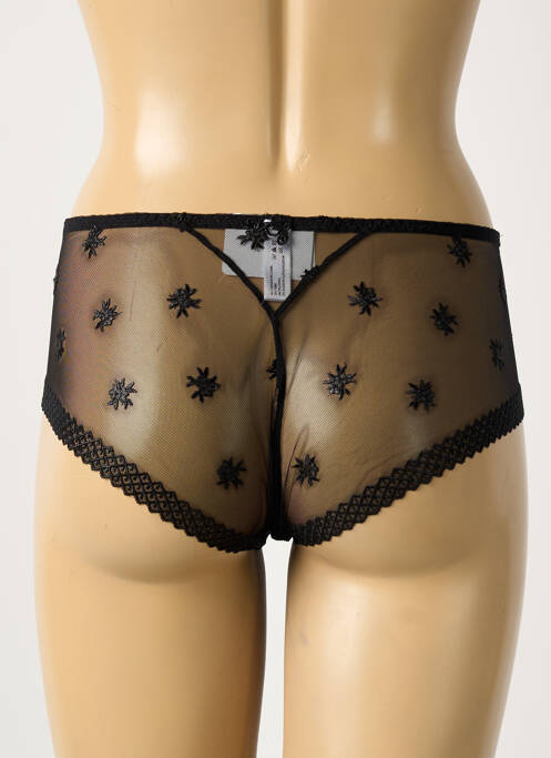 Shorty broderie noir SECRET D'EVA femme