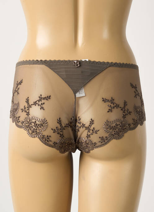 Shorty broderie vert LOUISA BRACQ femme