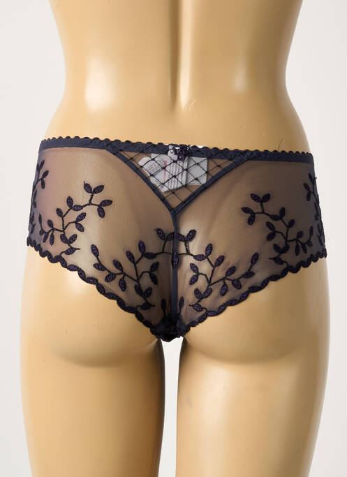 Shorty broderie bleu LOUISA BRACQ femme