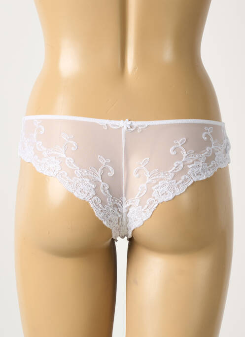 Tanga tanga blanc AMBRA femme
