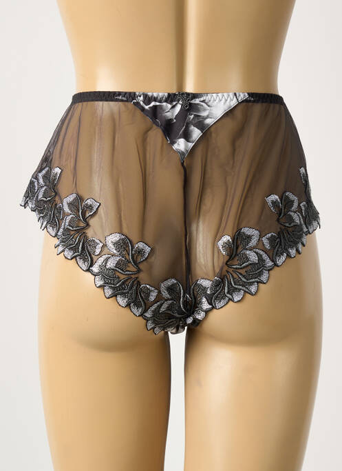Culotte haute noir SECRET D'EVA femme