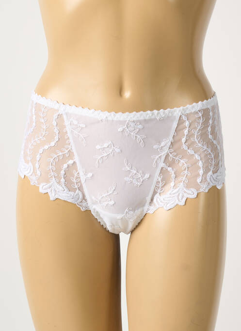 Shorty blanc SECRET D'EVA femme
