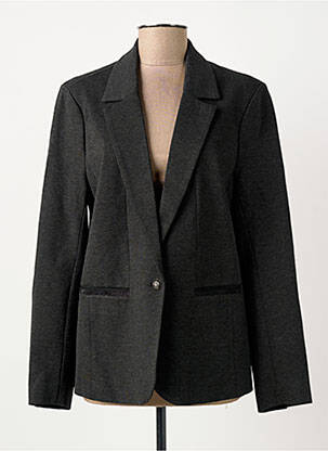 Blazer poches gris ELORA femme