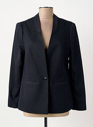 Blazer poches bleu ELORA femme