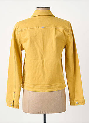 Veste casual poches jaune ELORA femme