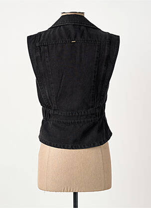 Gilet sans manche coupe cintrée noir ELORA femme
