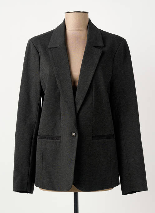 Blazer poches gris ELORA femme