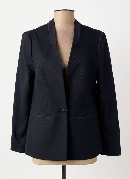Blazer poches bleu ELORA femme
