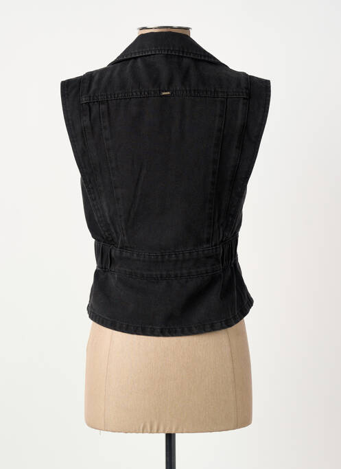Gilet sans manche coupe cintrée noir ELORA femme