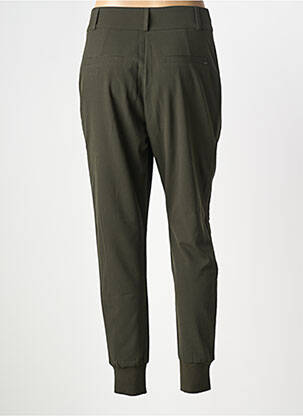 Pantalon slim stretch taille normale vert ELORA femme