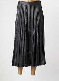 Jupe longue coupe droite noir ELORA femme