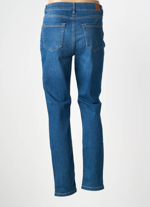 Jeans coupe slim stretch taille normale bleu ELORA femme