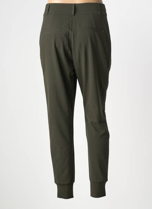 Pantalon slim stretch taille normale vert ELORA femme
