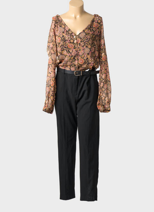 Combi-pantalon noir ELORA femme