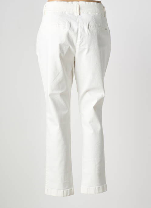 Jeans coupe droite blanc ELORA femme