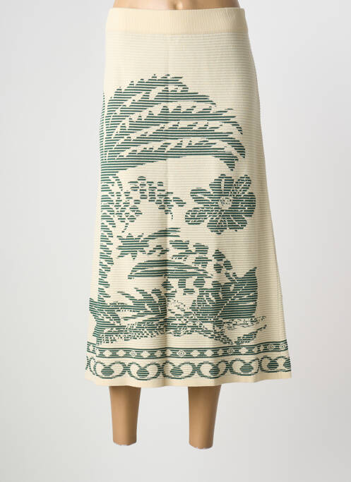 Jupe longue beige ELORA femme