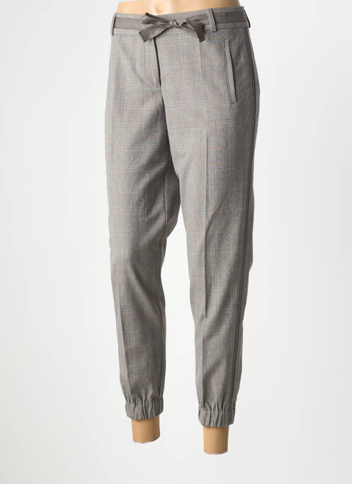 Pantalon 7/8 gris ELORA femme