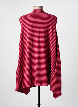 Gilet sans manche maille fine rose MES SOEURS ET MOI femme