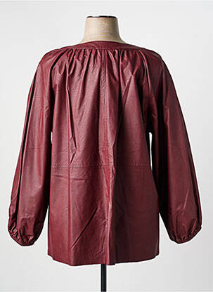Blouse manches longues manches longues violet MAT. femme