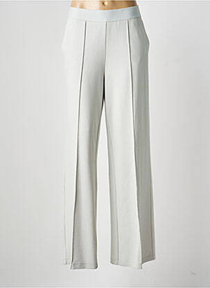 Pantalon large taille normale taille normale gris YESTA femme