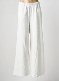 Pantalon large poches taille normale blanc AN II VITO femme